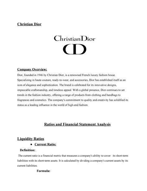 dior couture finance report analysis|christian Dior company net worth.